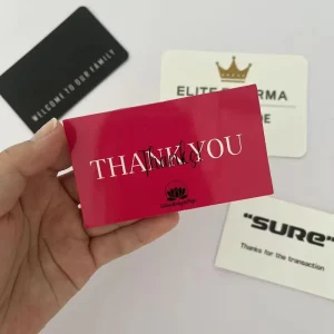Customizable Card Thickness & Size Design Custom Logo Business Cards with Digital Printing on Paperboard