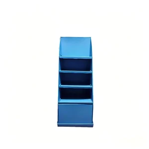 Customizable Cardboard Floor Display Stand FSC Corrugated Multi Shelf POS Supermarket Retail Grocery Merchandising FSDU