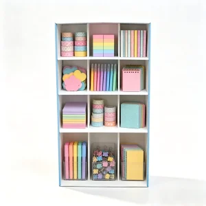 Customizable Cardboard Stationery Display Shelf Ready Stand Stationery Store Retail Bulk OEM FSC Recyclable