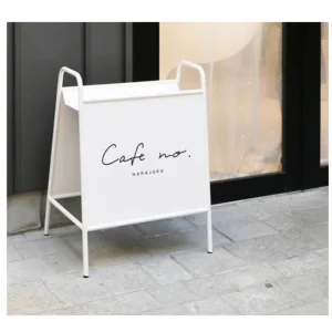 Customizable China made Floor standing Advertising Sign Free Design for Storefronts Internet famous Shops Coffee Dessert Shops