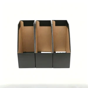 Customizable Corrugated Display Stand for Supermarket Retail Office Use Quick Installation FSC Certified POS Shelf Ready FSDU