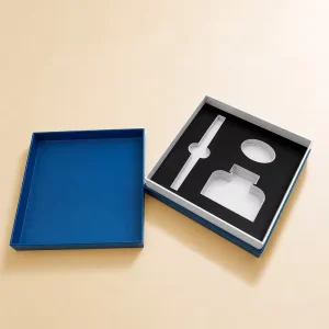 Customizable Eco Friendly Recyclable Rigid Square Gift Box for Business Notebooks with Embossing UV Printing and Pen Ink Set
