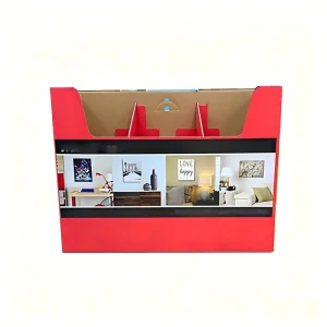 Customizable FSC Cardboard Display Box POS Supermarket Retail Home Decor Living Room Countertop Merchandising