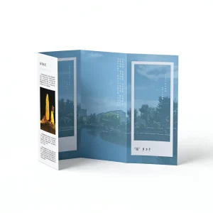 Customizable Flyers & Leaflets with Custom Logo Coated Paper Custom Size Glossy Finish Offset Printed