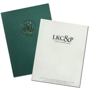 Customizable Greeting Cards Thank You & Birthday Cards with Hot Foiling on Kraft Paper Cardboard Custom Size & Design