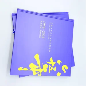 Customizable Hardcover Exhibition Brochure Folding Leaflet Sample Magazine Printing Butterfly Binding Offset Printing