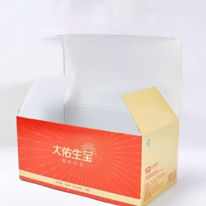 Customizable Luxury Health Products Outer Packaging Box, Laser Aluminum Foil Pit Box, Silver Cardboard Printing