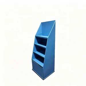 Customizable Paper Beverage Display Stand for Supermarkets Retail Stores Quick Installation Custom Dimensions Styles