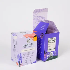 Customizable Recyclable Logo Cosmetic Eye Cream Paper Card Packaging Box for Sustainable Beauty Brands