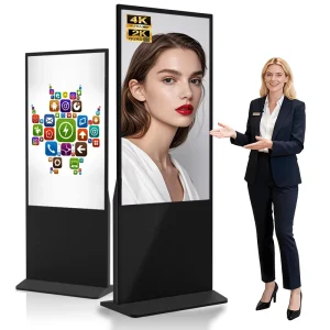 Customizable Size Floor Standing Touchscreen LED Digital Signage Advertising Board for Shopping Mall