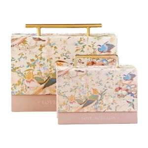 Customizable Wedding Favor Gift Boxes Cosmetic Creative Handheld Gift Boxes