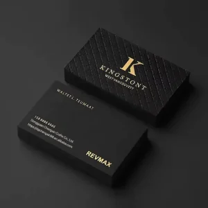 Customizable and Designable Personalized Business Cards with Various Printing Techniques and Materials