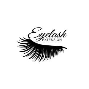 Customization Luxury Eyelash logo Design Service Graphic in Vector