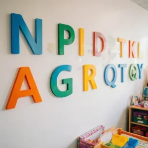 Customization PVC Letters for School Classroom Decoration