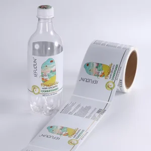 Customize Design Transparent Product Label Sticker Waterproof Stickers for Water Bottles