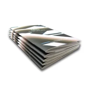 Customize Design for Company Introduction Full Color Printing Folded Leaflet Cardboard Corrugated Board Booklet Brochure