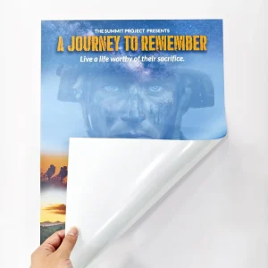 Customize High Quality A0 A1 A2 A3 A4 Digital Printing Advertising and Promotion PP Poster for Decoration