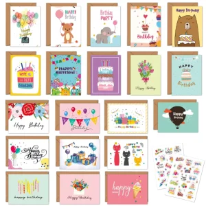 Customize Printed Greeting Card Paper Thank You Birthday Gift Cards