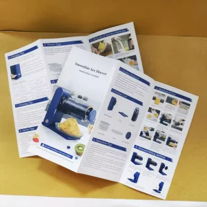 Customized 150gsm High Quality Custom Full Color Glossy Paper Design Flyers Printing for Advertising