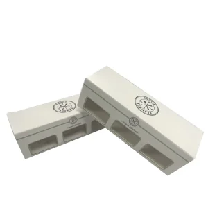 Customized 3 Bottles Glass Jar Display Window Packaging Boxes