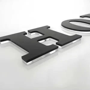 Customized 3D Acrylic Letters Outdoor 3D Fonts Customized Background Wall Fonts