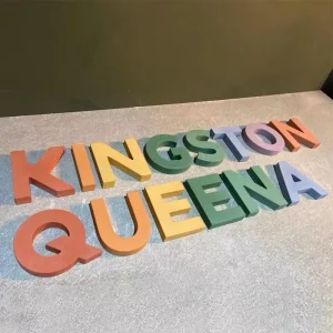Customized 3d Logo Business Sign Electronic Signboard Brand Shop Company Restaurant Letters Stainless Steel Metal Logo 3d Sign