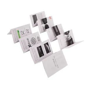 Customized Advertising Flyer and Product Manual Brochures Offset Paper and Cardboard Saddle Stitching Print on Demand Books