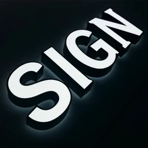 Customized Advertising Sign Business Sign LED Backlit Logo Sign Channel Letter Letters Storefront for Business Shop