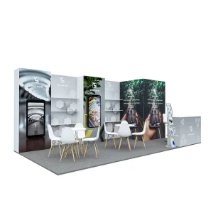Customized Aluminum Modular Display Racks for Trade Show Equipment, Flame Resistant