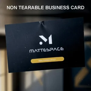 Customized Brand Logo Waterproof Business Cards With Double-Sided Printing Thank-You Cards