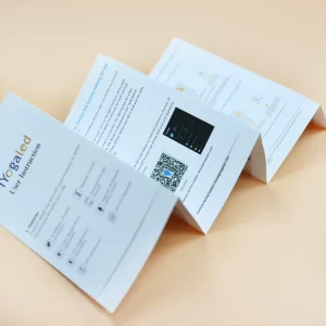 Customized Brouchures Product Manual & Small Brochure Booklet-Source Factory Printed