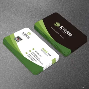 Customized Business Cards High Upscale Black Card Hot Stamping Silver Cardboard High End Customization Business Cards