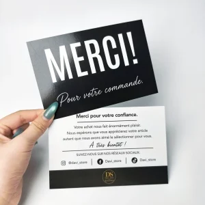 Customized Business Cards thank you Cards with Custom Designs and Logos Suitable for Small and Medium sized Enterprises