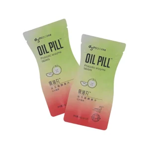 Customized Candy Packaging Three Side Sealing Bag Food Packing Irregular Shape Bag