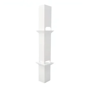 Customized Cardboard Advertising Counter PVC Foam Board Display Stand With Sign for Store Promotion