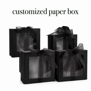 Customized Cardboard Party Favor Gift Box Eco-Friendly Luxury Gift Box Printing Packaging Creative Embossing Design Paper Boxes