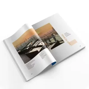 Customized Catalog Printing Flyer Brochure Marketing Entreprise