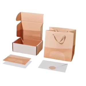 Customized Corrugated Cardboard Packaging for Fashion Accessories-for Shipping Handbags Hats Skin Care Serums Face Creams
