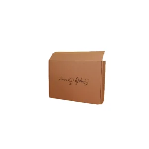 Customized Corrugated Outer Carton Delivery Packaging Boxes Matt Lamination Embossing Folder Type Shipping