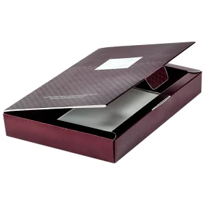 Customized Cosmetics Packaging Gift Box Book Shaped Paper Box Printing High-End Design Product Outer Packaging Box