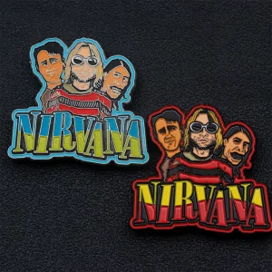 Customized Creative Cartoon Character Pins Anime Enamel Metal Souvenir Gift Custom Cartoon Enamel Pins