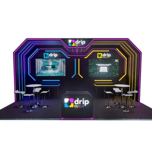 Customized Design 20x20ft Wooden Modular Exhibition Booth Stand Exposition Pour Foire Exhibit Display Trade Show Display