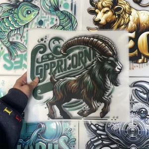 Customized Design of Heat Transfer Stickers Hot-press Transfer Printing DTF Printing Design Dtf Sticker for T Shirts