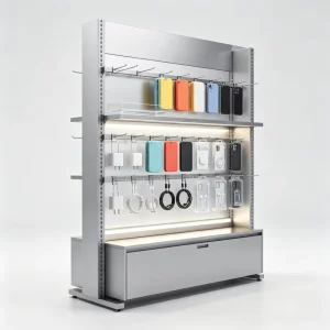 Customized Display Cabinet for Electronic Products Store Display Cellphone Accessory Display Cabinet Display Stand