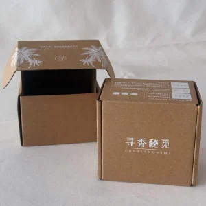 Customized Eco-friendly Degradable Paper Boxes Mailing Boxes Custom White Printed Logo Perfume Packaging