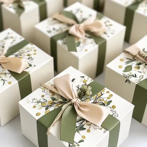 Customized Eco friendly UV Transportation Set Logo Printing Carton Wedding Perfume Cosmetics Skincare Soap Gift Packaging
