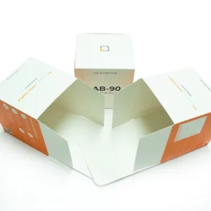 Customized Embossed Kraft Paper Boxes White Cardboard Boxes food Electronics Cosmetics Outer Packaging Boxes