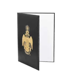 Customized Embossed Or Gold Stamping Logo Diploma Cover A4 11*14 Certificate Holder Folder For Graduation