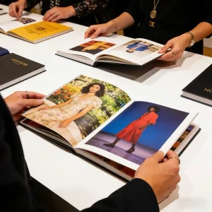 Customized Enterprise Brochure Instruction Manual Magazine Flyer Bill Coated Paper Perfect Binding Digital Printing Printing