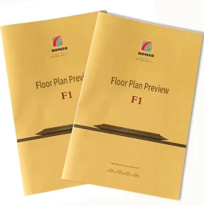 Customized Environmental Friendly Offset Printed Folding Pages Cardstock Promotional Brochures Instruction Manuals Leaflet Flyer